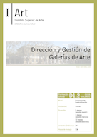 D01.02. Dirección y Gestión de Galerías de Arte.