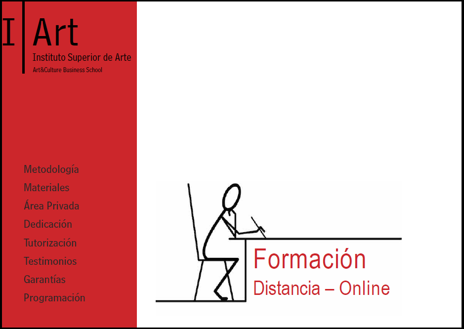 Metodología de la Formación Distancia - Online del I|Art