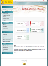 Biblioteca digital online del Ministerio de Educacin