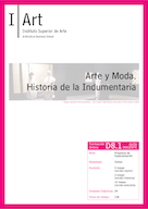D08.01. Arte y Moda  Historia de la Indumentaria.