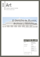 D02.02. El Derecho de Museos, Archivos y Bibliotecas.
